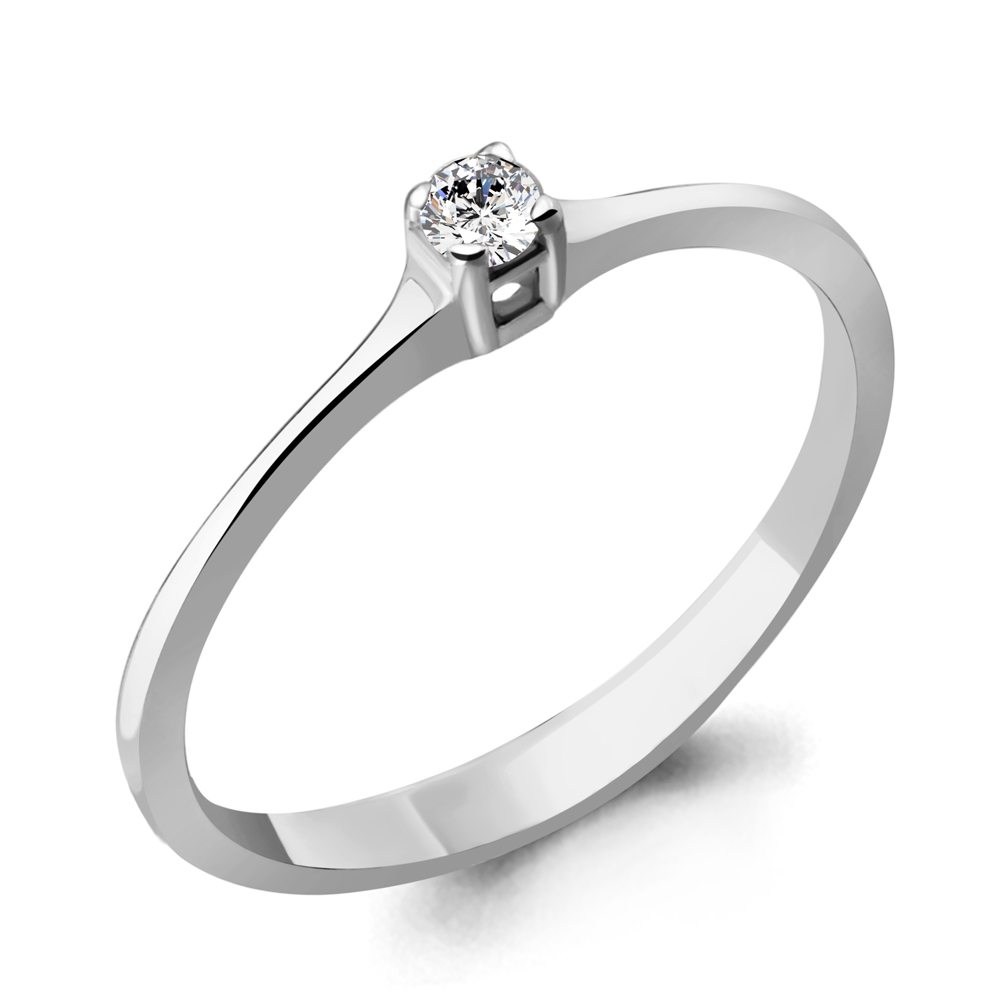 Кольцо из белого золота с бриллиантом р. 15,5 Aquamarine 960020_585_бз, 960020_585_бз
Кольцо из белого золота с бриллиантом р. 15,5 Aquamarine 960020_585_бз, 960020_585_бз
