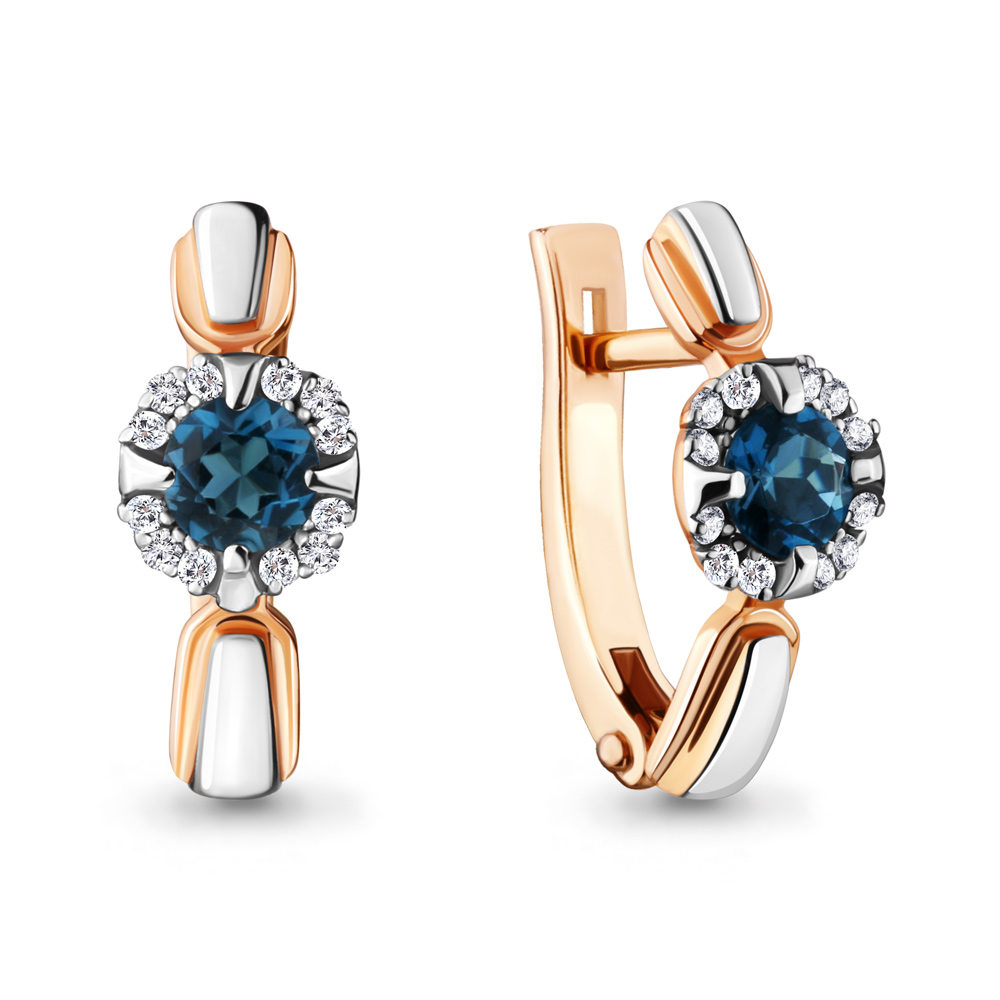 Серьги из красного золота с бриллиантом; топазом Aquamarine 942588к_585_кз, 942588к_585_кз
Серьги из красного золота с бриллиантом; топазом Aquamarine 942588к_585_кз, 942588к_585_кз