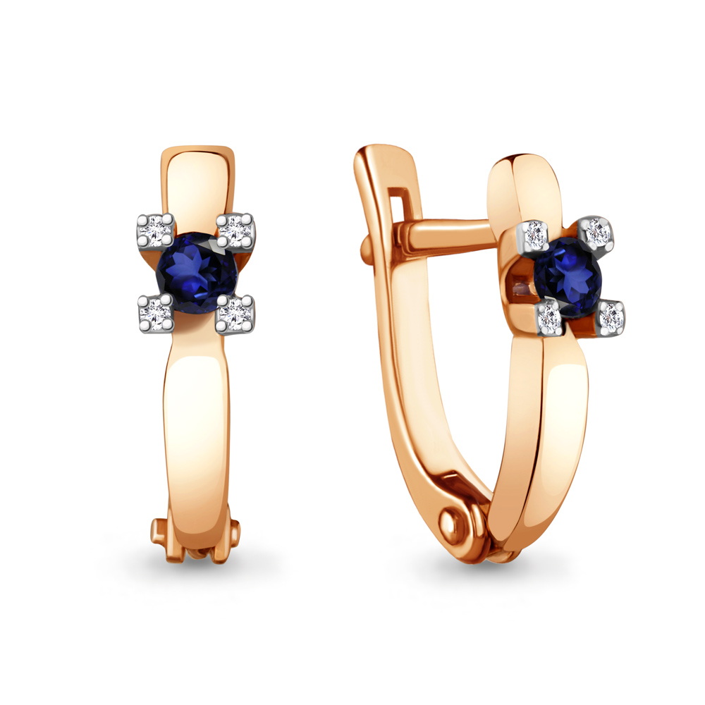 Серьги из красного золота с сапфиром, бриллиантом Aquamarine 942557к_585_кз, 942557к_585_кз
Серьги из красного золота с сапфиром, бриллиантом Aquamarine 942557к_585_кз, 942557к_585_кз