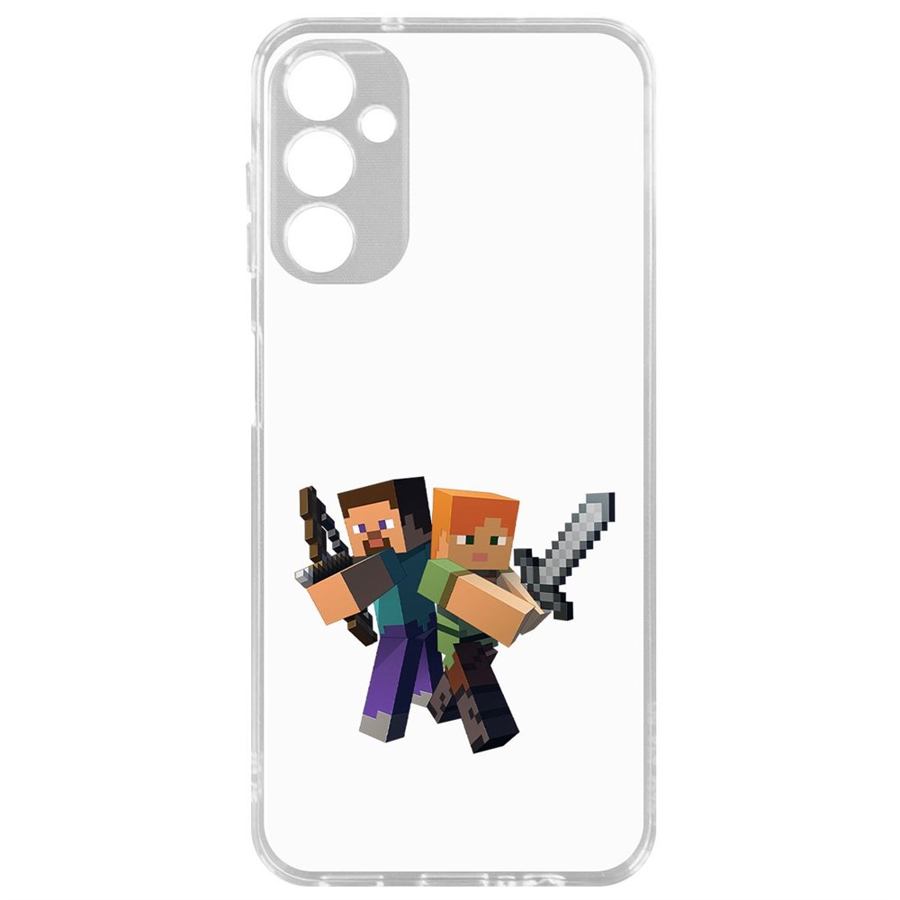 Чехол-накладка Krutoff Clear Case Minecraft-Стив и Алекс для Samsung Galaxy A14 4G (A145), Прозрачный
Чехол-накладка Krutoff Clear Case Minecraft-Стив и Алекс для Samsung Galaxy A14 4G (A145), Прозрачный