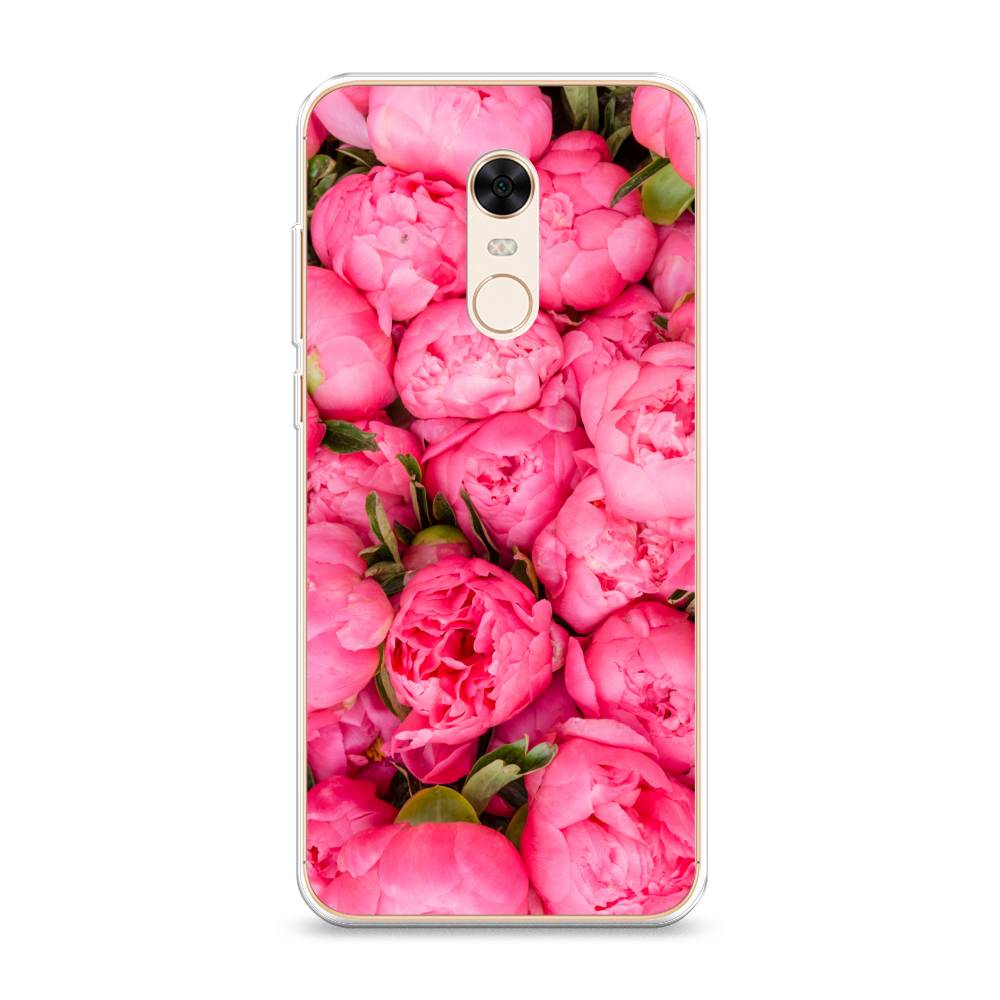 Силиконовый чехол "Прекрасные пионы" на Xiaomi Redmi 5 Plus, Разноцветный, 33150-8
Силиконовый чехол "Прекрасные пионы" на Xiaomi Redmi 5 Plus, Разноцветный, 33150-8
