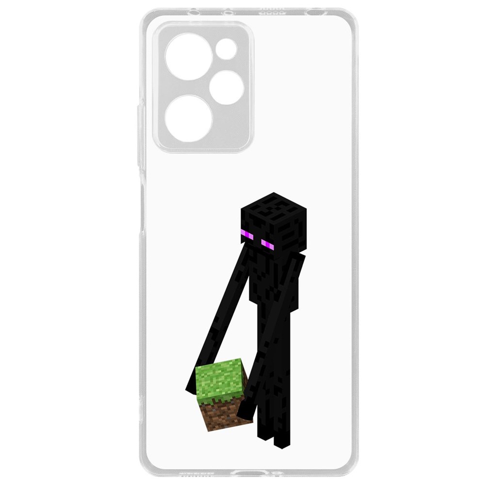 Чехол-накладка Krutoff Clear Case Minecraft-Эндермен для Xiaomi Poco X5 Pro, Прозрачный
Чехол-накладка Krutoff Clear Case Minecraft-Эндермен для Xiaomi Poco X5 Pro, Прозрачный