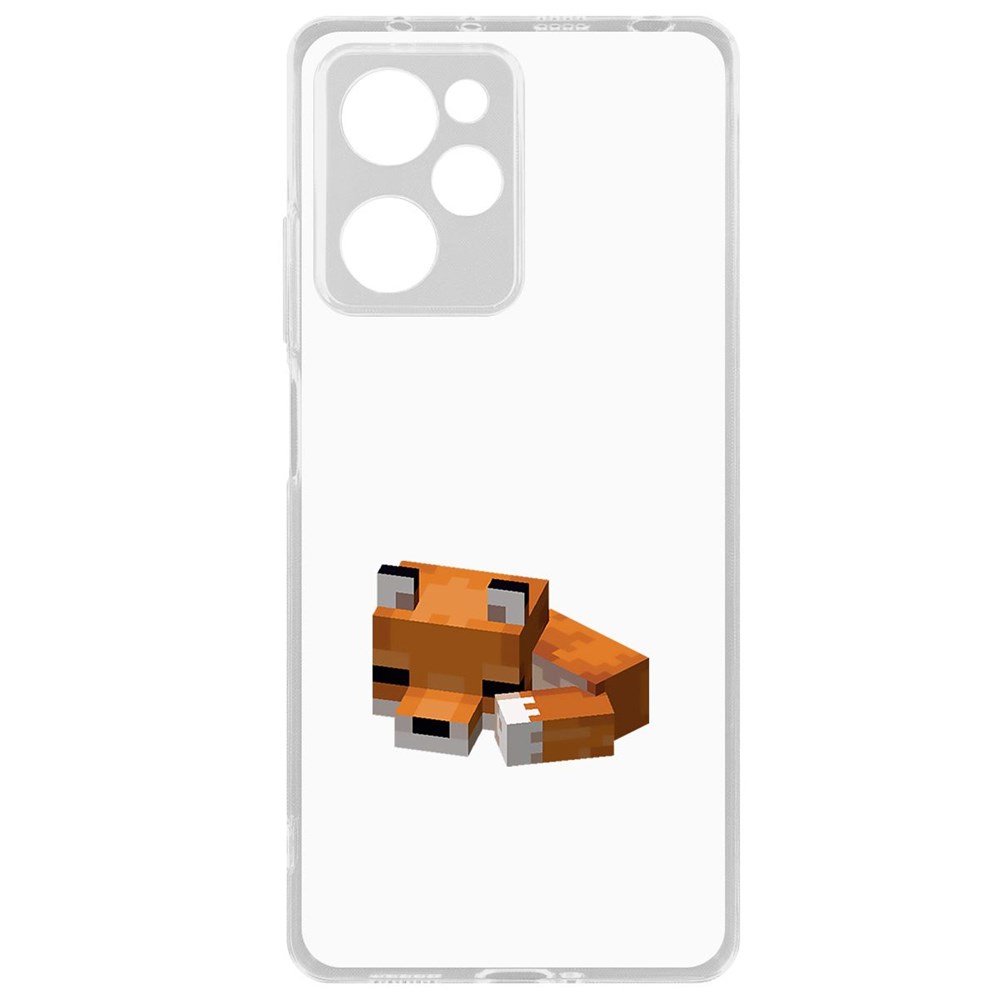 Чехол-накладка Krutoff Clear Case Minecraft-Спящий Лисенок для Xiaomi Poco X5 Pro, Прозрачный
Чехол-накладка Krutoff Clear Case Minecraft-Спящий Лисенок для Xiaomi Poco X5 Pro, Прозрачный