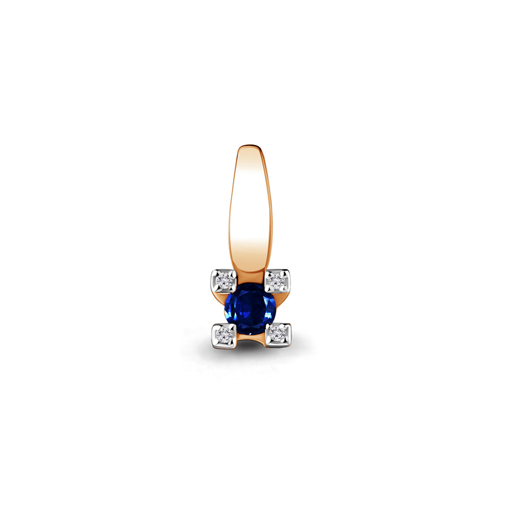 Подвеска из красного золота с бриллиантом и сапфиром Aquamarine 920931к_585_кз, 920931к_585_кз
Подвеска из красного золота с бриллиантом и сапфиром Aquamarine 920931к_585_кз, 920931к_585_кз