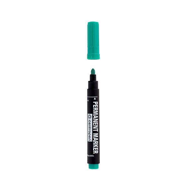 Маркер перманентный Centropen 8566 (2,5мм, круглый наконечник, зеленый) (8566/01-10), 10шт
Маркер перманентный Centropen 8566 (2,5мм, круглый наконечник, зеленый) (8566/01-10), 10шт