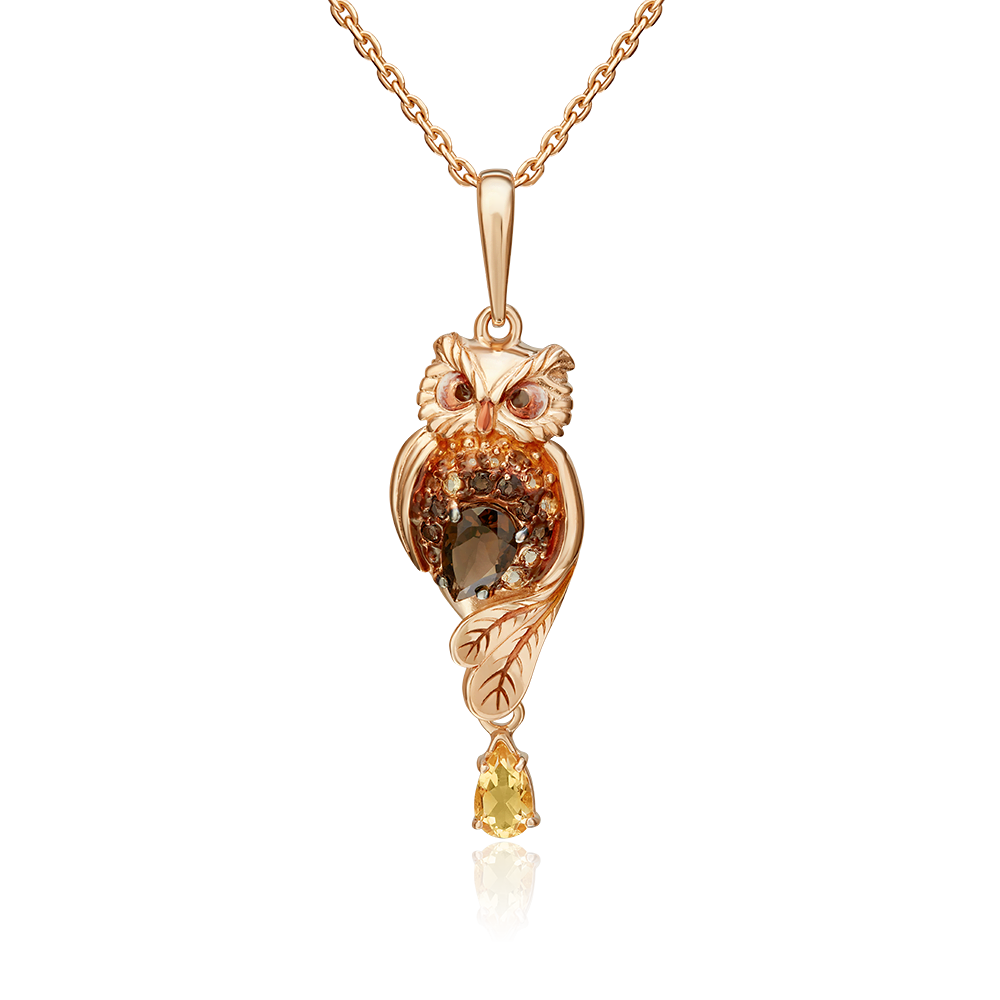 Кулон из золота PLATINA jewelry 03-2822-00-226-1110, цитрин/эмаль/раухтопаз, 03-2822-00-226-1110
Кулон из золота PLATINA jewelry 03-2822-00-226-1110, цитрин/эмаль/раухтопаз, 03-2822-00-226-1110