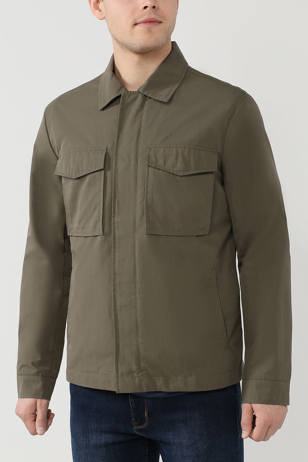 фото Ветровка мужская construe 2004 carolina зеленая l