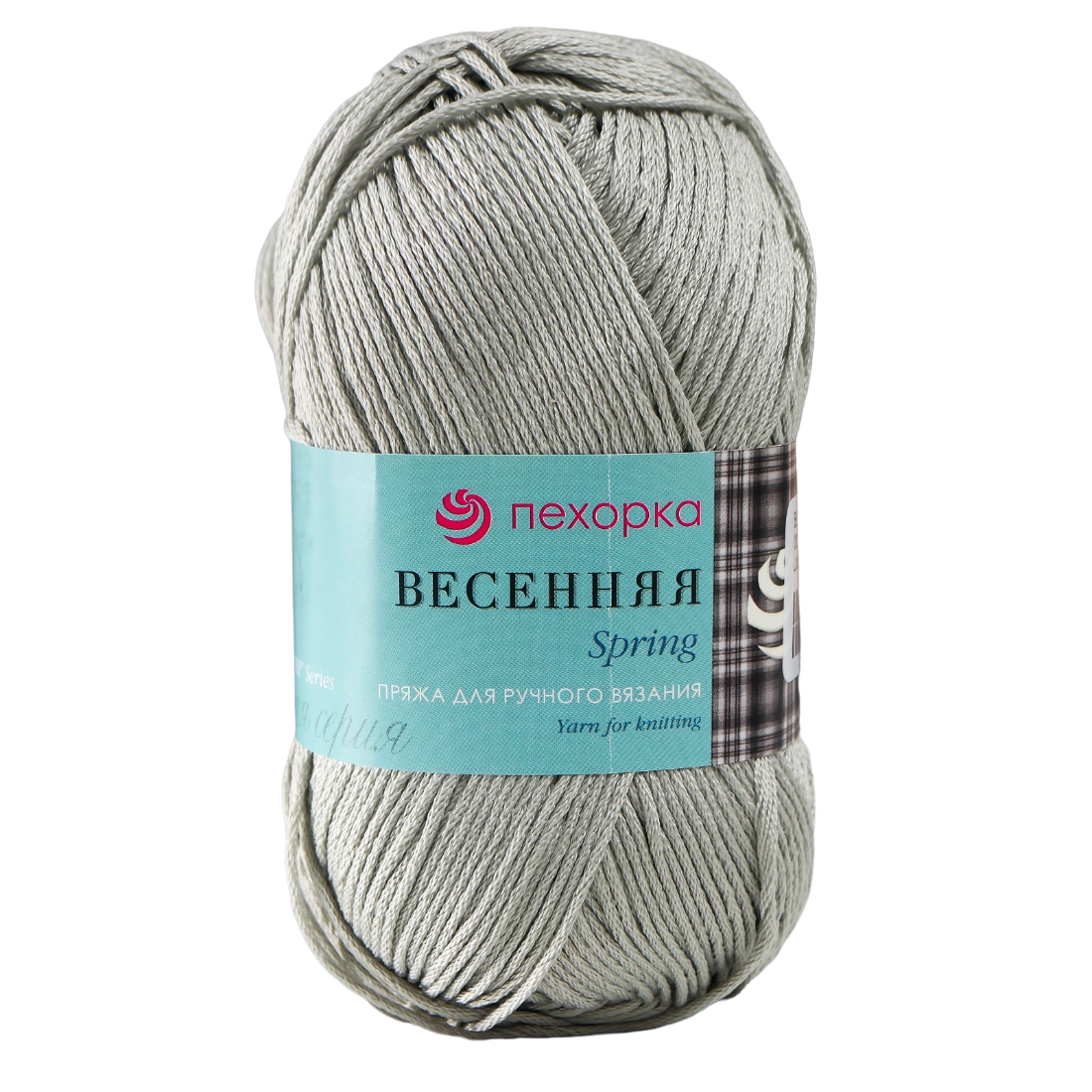 Пряжа Весенняя 100% мерсеризованный хлопок 250м/100гр (08-Св.Серый)
Пряжа Весенняя 100% мерсеризованный хлопок 250м/100гр (08-Св.Серый)