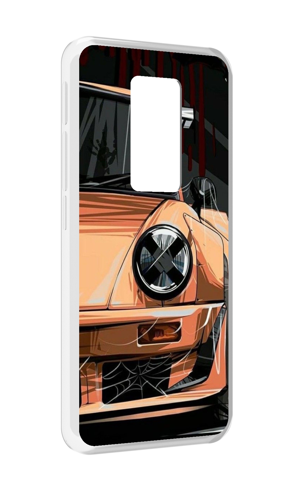 Чехол MyPads Порш мужской для Motorola Defy 2021, Прозрачный, Tocco 
Чехол MyPads Порш мужской для Motorola Defy 2021, Прозрачный, Tocco