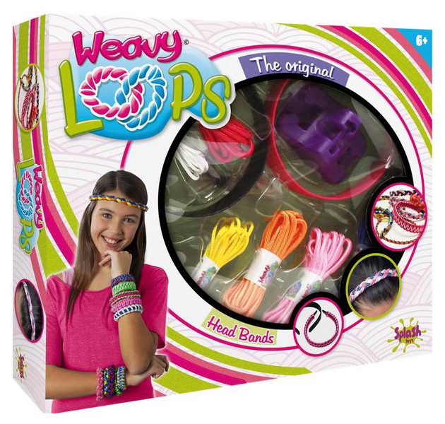 Набор для творчества Splash Toys Weavy Loops Плетение ободков и браслетов, Разноцветный
Набор для творчества Splash Toys Weavy Loops Плетение ободков и браслетов, Разноцветный