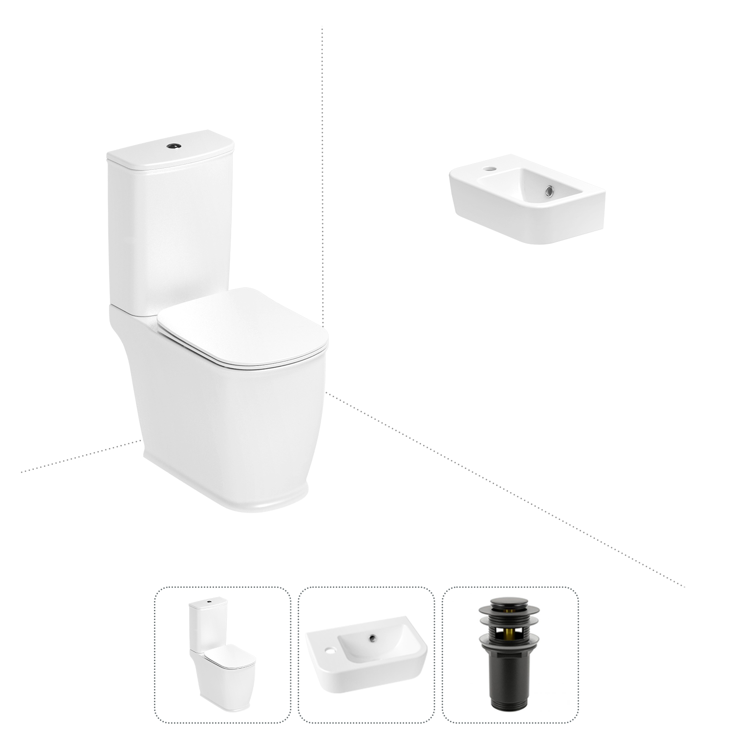 Напольный унитаз-компакт Lavinia Boho Bell Pro 202008366 в наборе 3 в 1, Набор для туалета_Bell Pro_33012020_левсторонняя раковина_ 3 в 1
Напольный унитаз-компакт Lavinia Boho Bell Pro 202008366 в наборе 3 в 1, Набор для туалета_Bell Pro_33012020_левсторонняя раковина_ 3 в 1