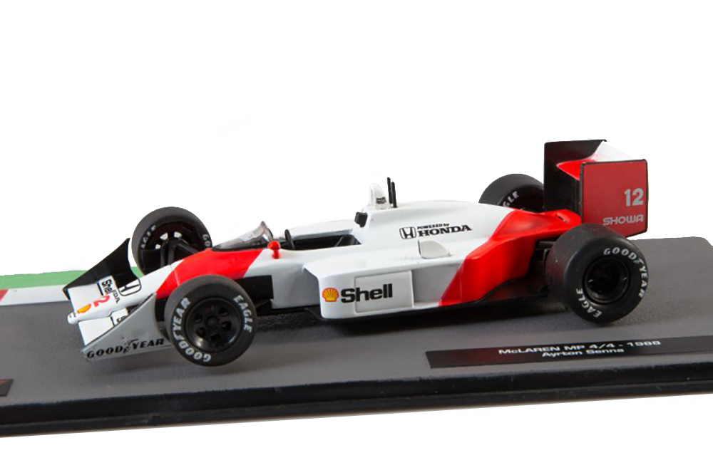 Модель коллекционная ALTAYA Mclaren MP4/4 ayrton senna 1988 / макларен МП4 айртон сенна, Белый
Модель коллекционная ALTAYA Mclaren MP4/4 ayrton senna 1988 / макларен МП4 айртон сенна, Белый