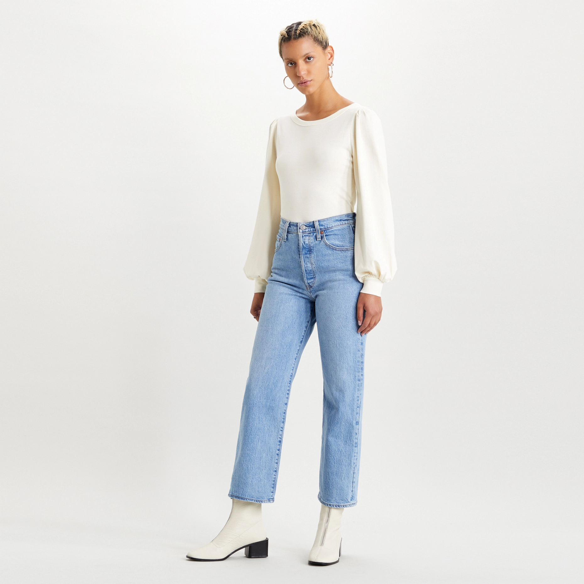 фото Джинсы женские levi's 72693 голубые 29/27 us