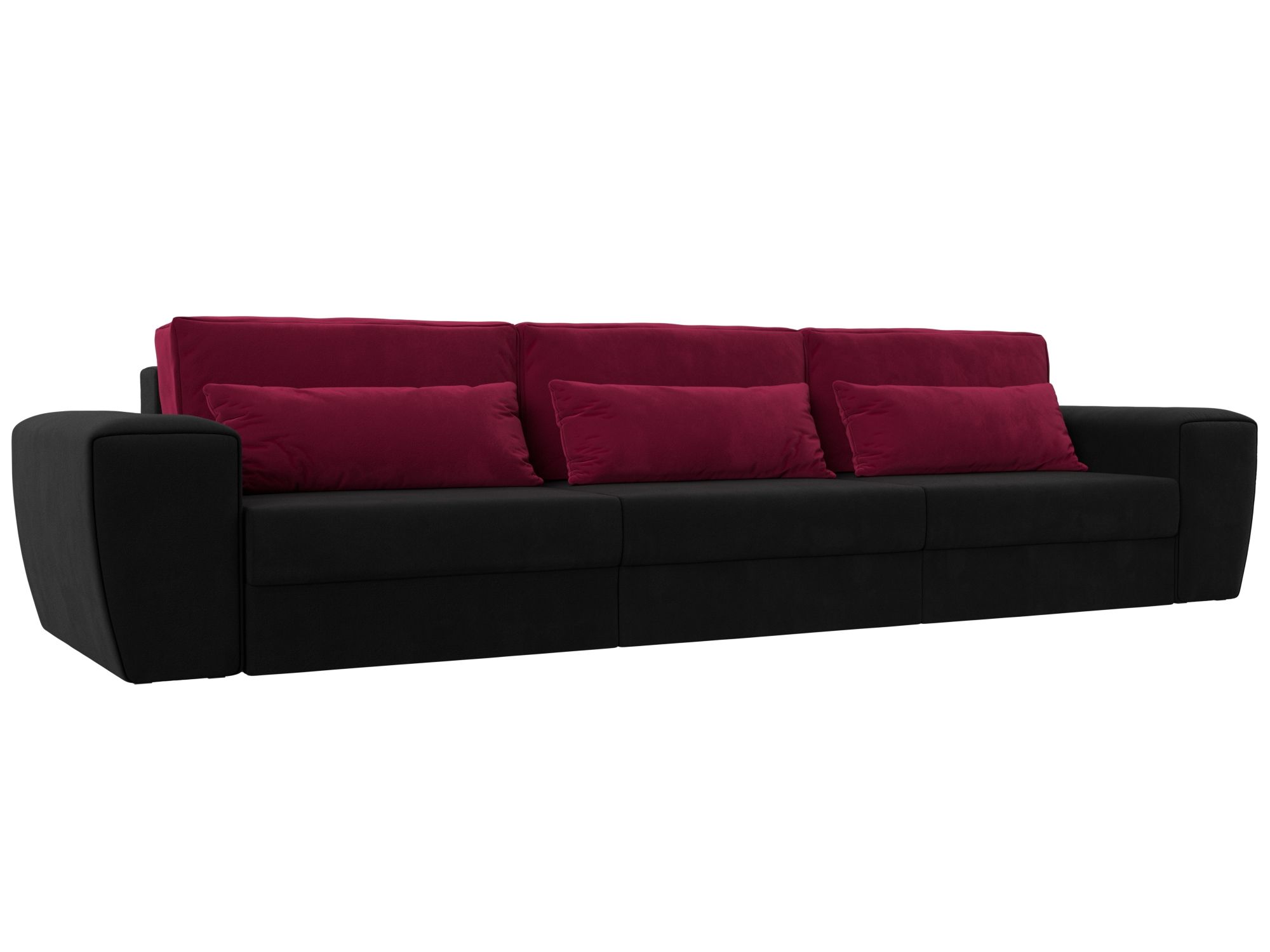 Прямой диван Лига Диванов Лига-008 Long 372х107х94 см, черный\бордовый, Прямой диван Лига-008 Long
Прямой диван Лига Диванов Лига-008 Long 372х107х94 см, черный\бордовый, Прямой диван Лига-008 Long