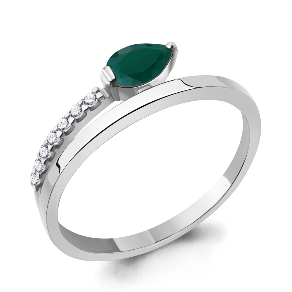 Кольцо из серебра с агатом\фианитом Aquamarine Aquamarine 6962209А_925_р р, 6962209А_925_р
Кольцо из серебра с агатом\фианитом Aquamarine Aquamarine 6962209А_925_р р, 6962209А_925_р