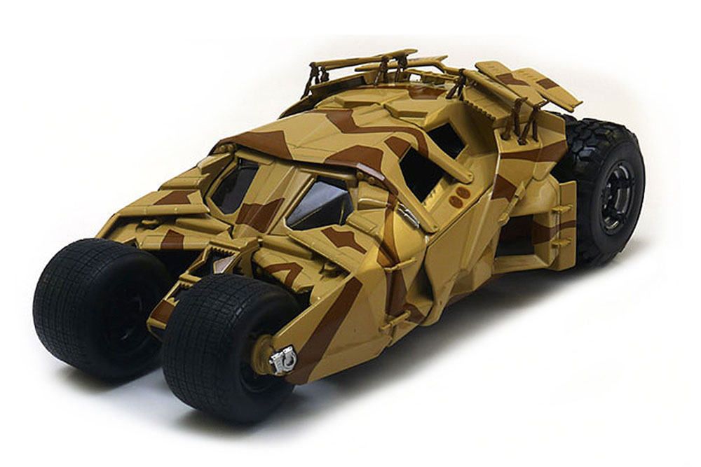 Модель коллекционная Batmobile tumbler dark knight rises bamouflage 2008 military sand, Коричневый
Модель коллекционная Batmobile tumbler dark knight rises bamouflage 2008 military sand, Коричневый