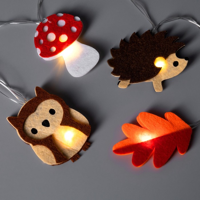 Световая гирлянда новогодняя Luazon lighting Лесная 9452173 1,35м белый теплый, Лесная
Световая гирлянда новогодняя Luazon lighting Лесная 9452173 1,35м белый теплый, Лесная
