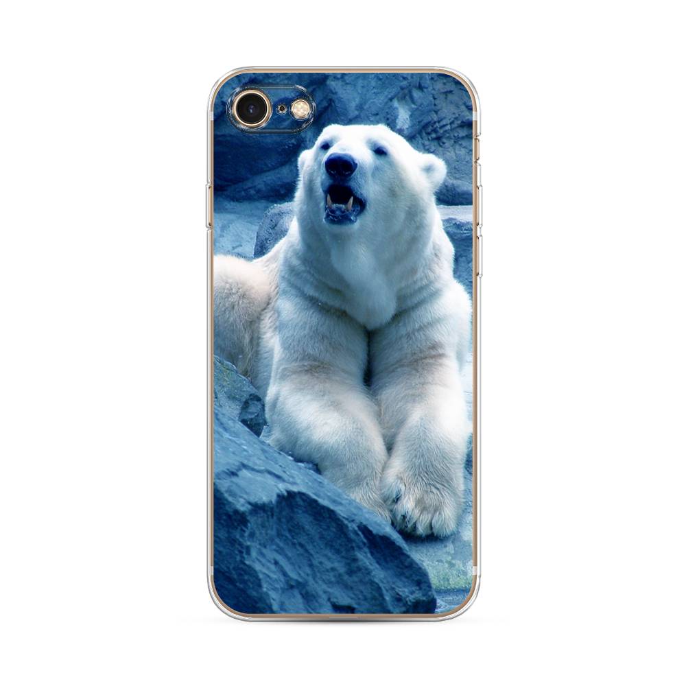 Чехол на Apple iPhone 8 "Белый медведь", Голубой;белый, 10850-1 
Чехол на Apple iPhone 8 "Белый медведь", Голубой;белый, 10850-1