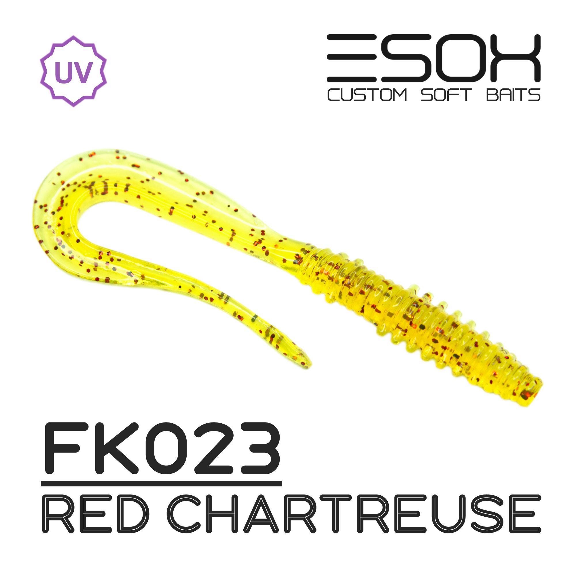 Силиконовая приманка Esox Fast Wag 76 мм цвет FK023 Red Chartreuse 7 шт, Fast Wag
Силиконовая приманка Esox Fast Wag 76 мм цвет FK023 Red Chartreuse 7 шт, Fast Wag
