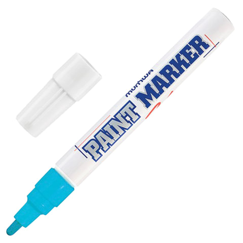 Маркер-краска лаковый (paint marker) MUNHWA, комплект 12 шт., 4 мм, ГОЛУБОЙ, нитро-основа,
Маркер-краска лаковый (paint marker) MUNHWA, комплект 12 шт., 4 мм, ГОЛУБОЙ, нитро-основа,