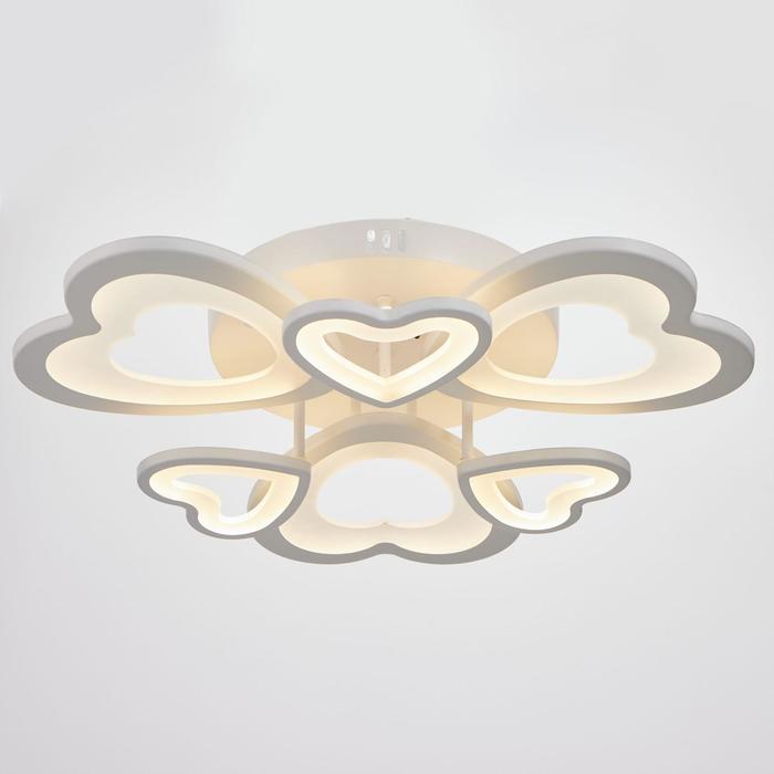 BayerLux Люстра с ПДУ 661337/6 LED 140Вт диммер 3 режима 3000-6000К белый 56x56x13 см
BayerLux Люстра с ПДУ 661337/6 LED 140Вт диммер 3 режима 3000-6000К белый 56x56x13 см