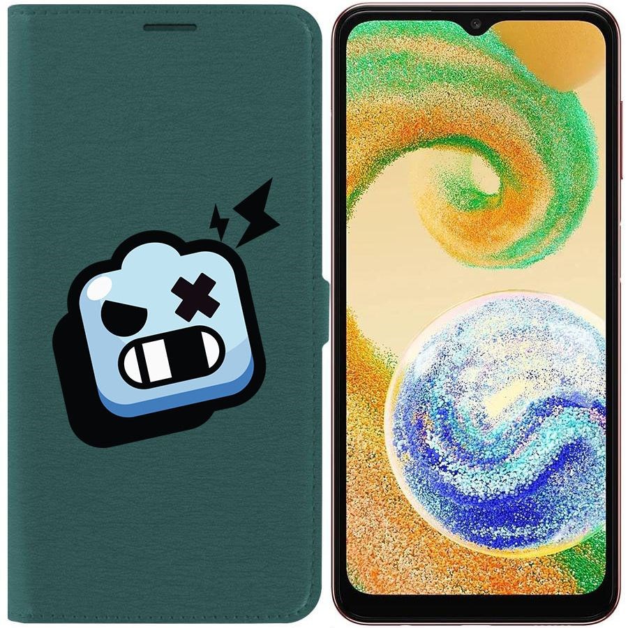 Чехол-книжка Eco для Samsung Galaxy A04s (A047) Brawl Stars-Роборубка (зелёный опал)
Чехол-книжка Eco для Samsung Galaxy A04s (A047) Brawl Stars-Роборубка (зелёный опал)