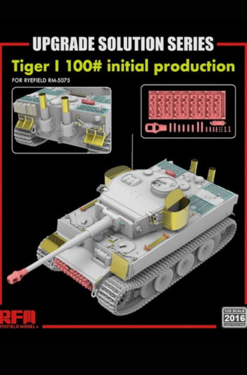 RM-2016х Rye Field Model 1/35 Набор улучшений для TIGER I 100# initial production, Цветной, RM-2016х
RM-2016х Rye Field Model 1/35 Набор улучшений для TIGER I 100# initial production, Цветной, RM-2016х