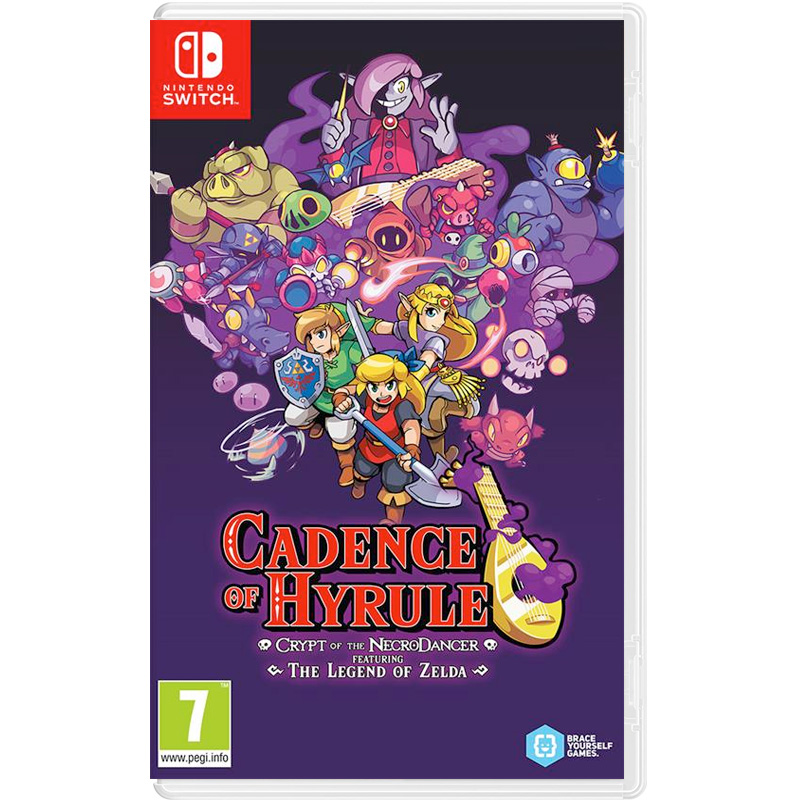 Игра Cadence of Hyrule: Crypt of the NecroDancer Featuring The Legend of Zelda (Switch), Cadence of Hyrule: Crypt of the NecroDancer Featuring The Legend of Zelda
Игра Cadence of Hyrule: Crypt of the NecroDancer Featuring The Legend of Zelda (Switch), Cadence of Hyrule: Crypt of the NecroDancer Featuring The Legend of Zelda