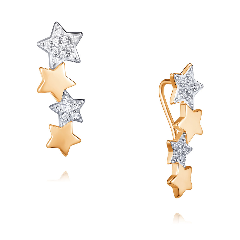 Серьги клаймберы из красного золота ADAMAS 28041556/01-А50Д-72, фианит, 28041556/01-А50Д-72
Серьги клаймберы из красного золота ADAMAS 28041556/01-А50Д-72, фианит, 28041556/01-А50Д-72