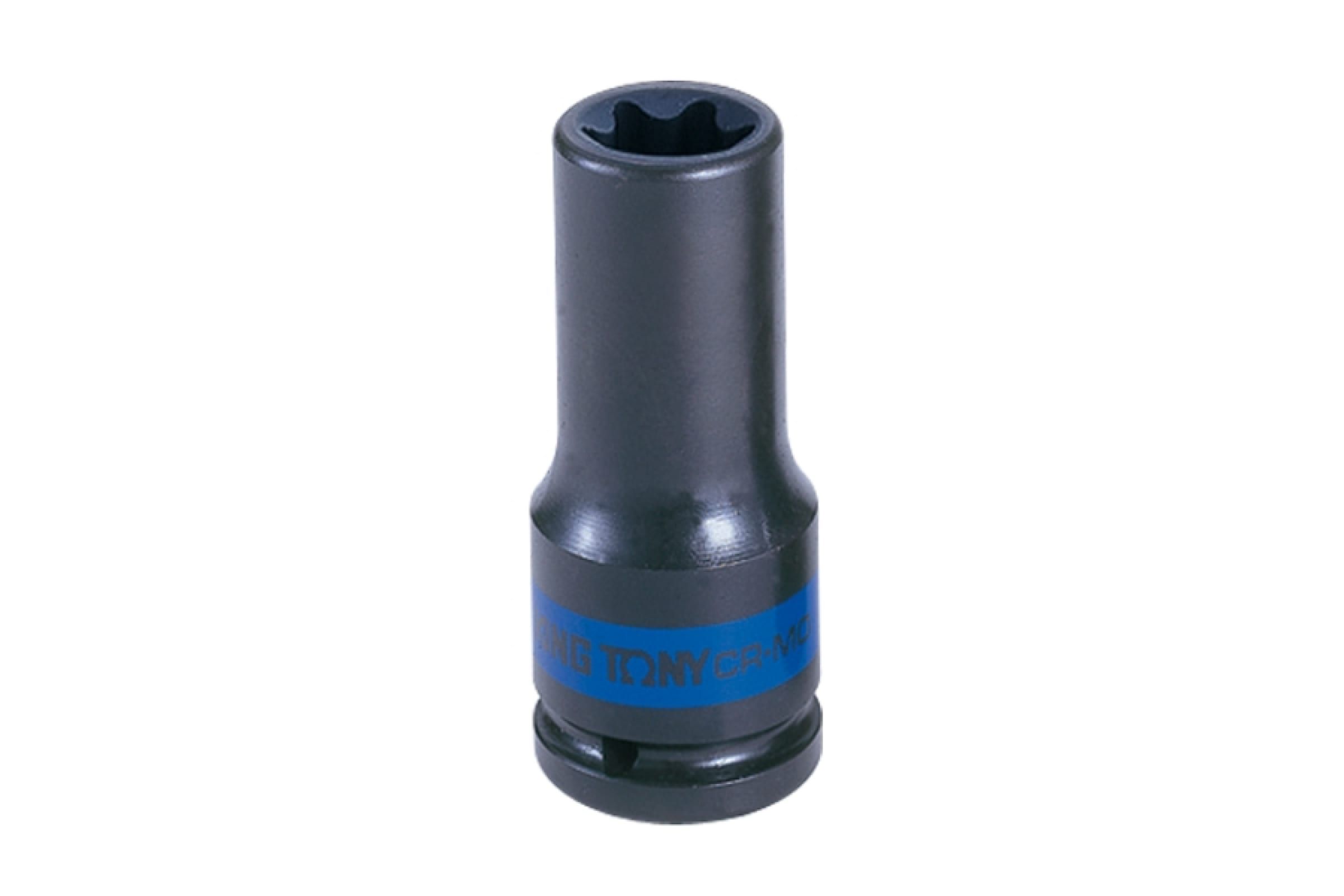 Головка торцевая ударная глубокая TORX Е-стандарт 3/4", E20, L = 110 мм KING TONY 647520M
Головка торцевая ударная глубокая TORX Е-стандарт 3/4", E20, L = 110 мм KING TONY 647520M