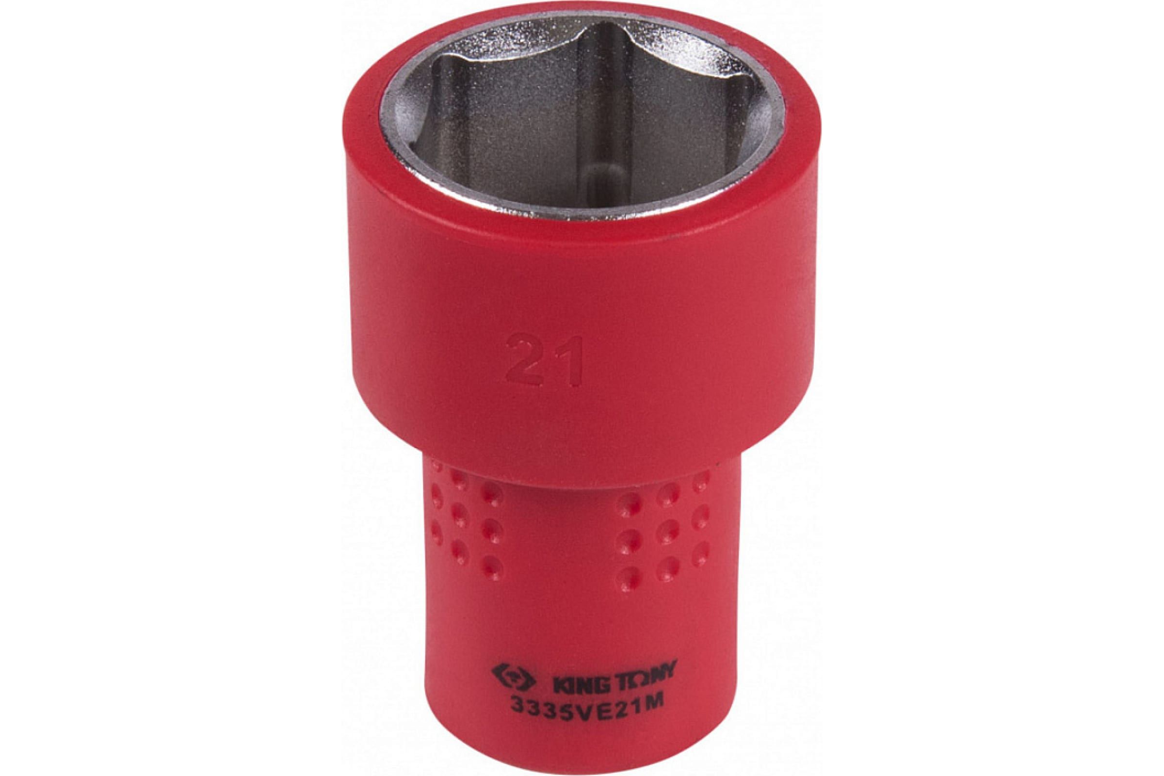 KING TONY Головка торцевая диэлектрическая шестигранная 3/8", 21 мм KING TONY 3335VE21M
KING TONY Головка торцевая диэлектрическая шестигранная 3/8", 21 мм KING TONY 3335VE21M