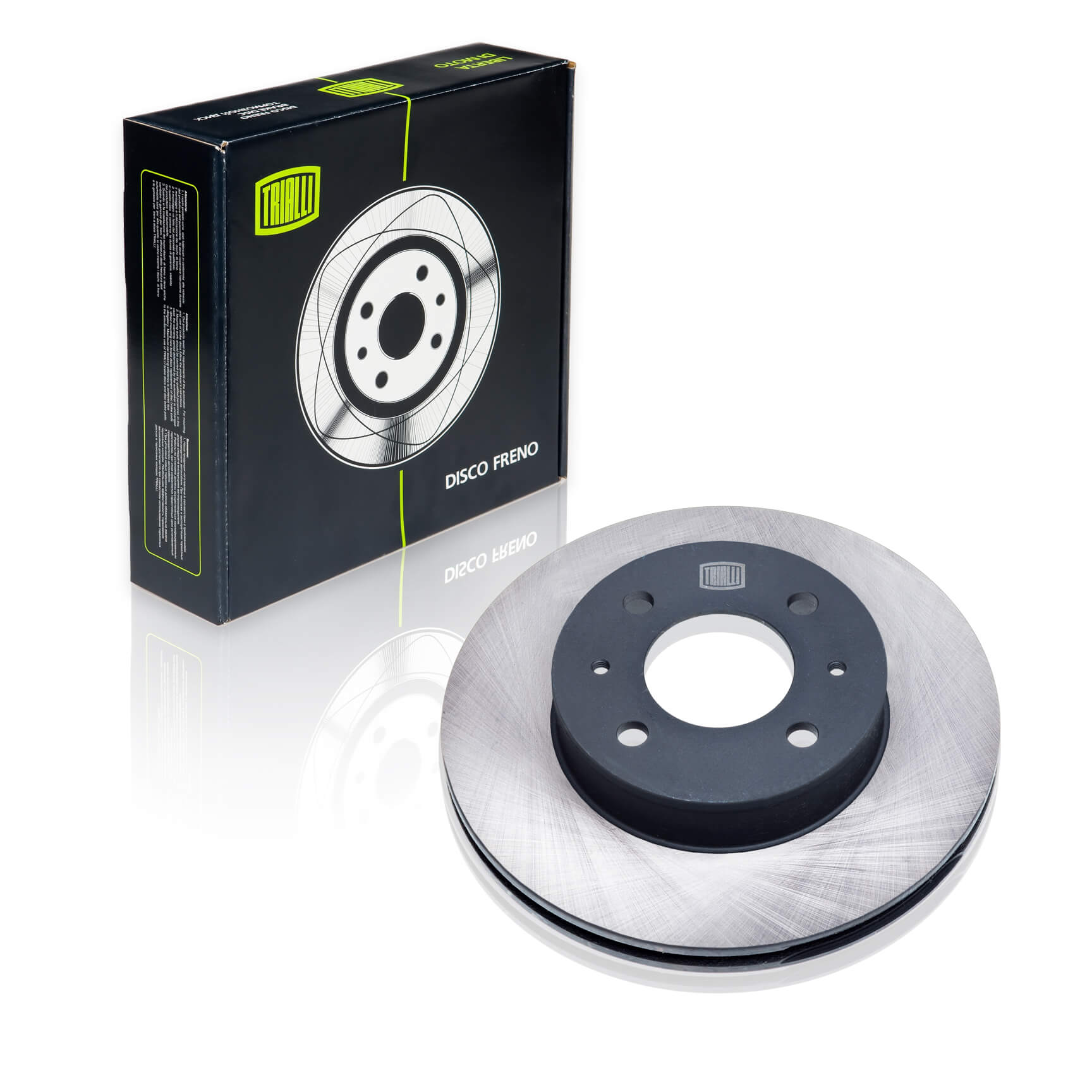 фото Диск тормозной передний hyundai accent (00-) trialli df 084102