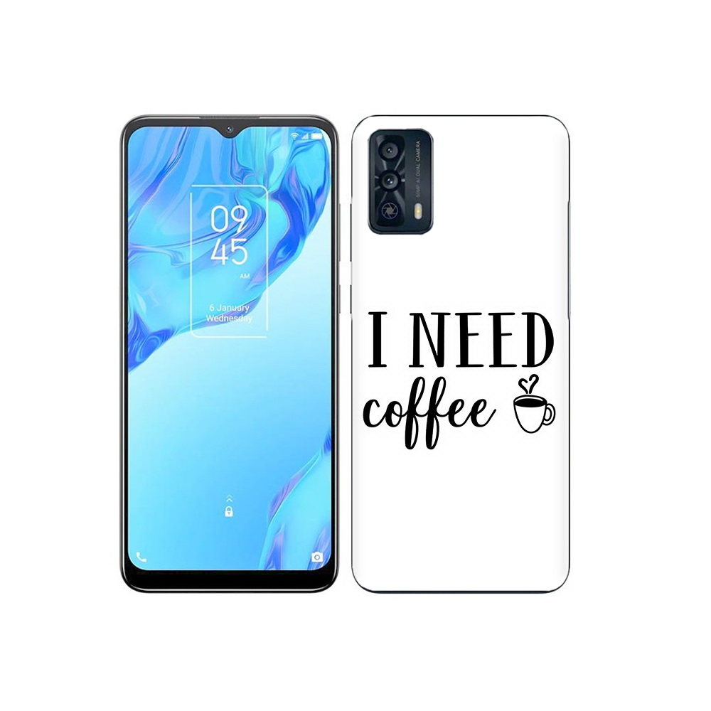 Чехол MyPads Tocco для TCL 20B Мне нужен кофе, Прозрачный, Tocco 
Чехол MyPads Tocco для TCL 20B Мне нужен кофе, Прозрачный, Tocco