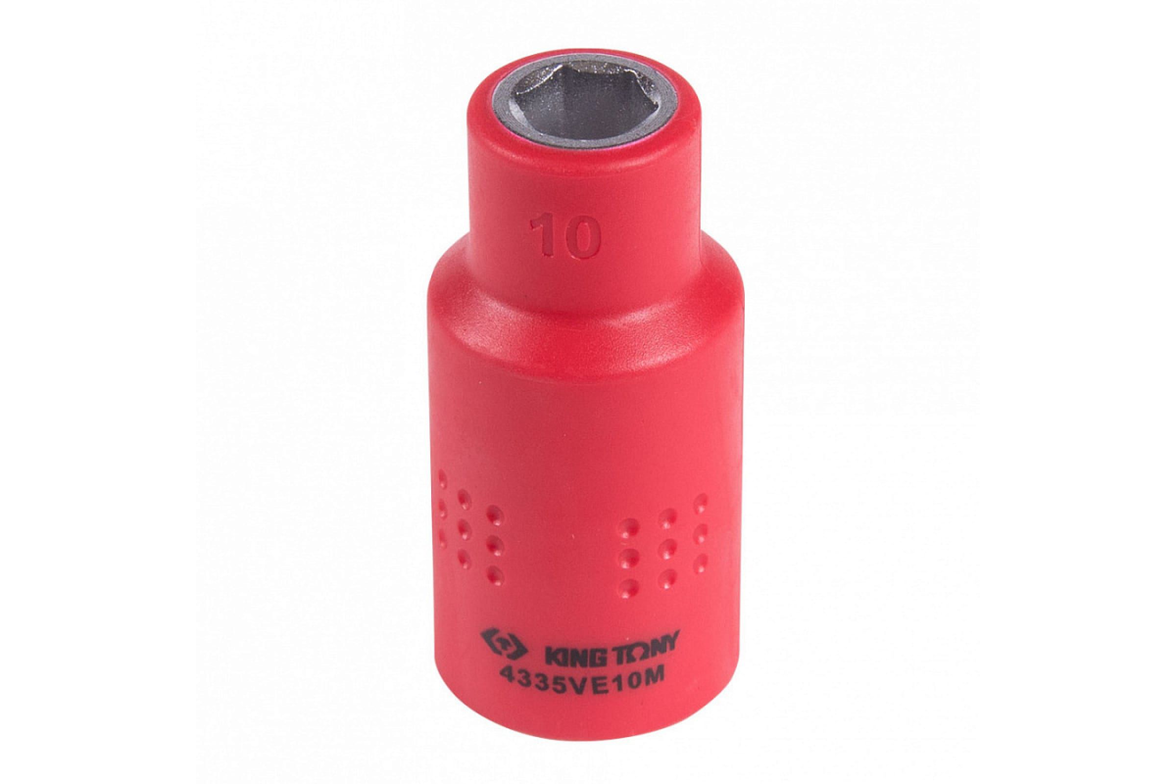 KING TONY Головка торцевая диэлектрическая шестигранная 1/2", 10 мм KING TONY 4335VE10M
KING TONY Головка торцевая диэлектрическая шестигранная 1/2", 10 мм KING TONY 4335VE10M