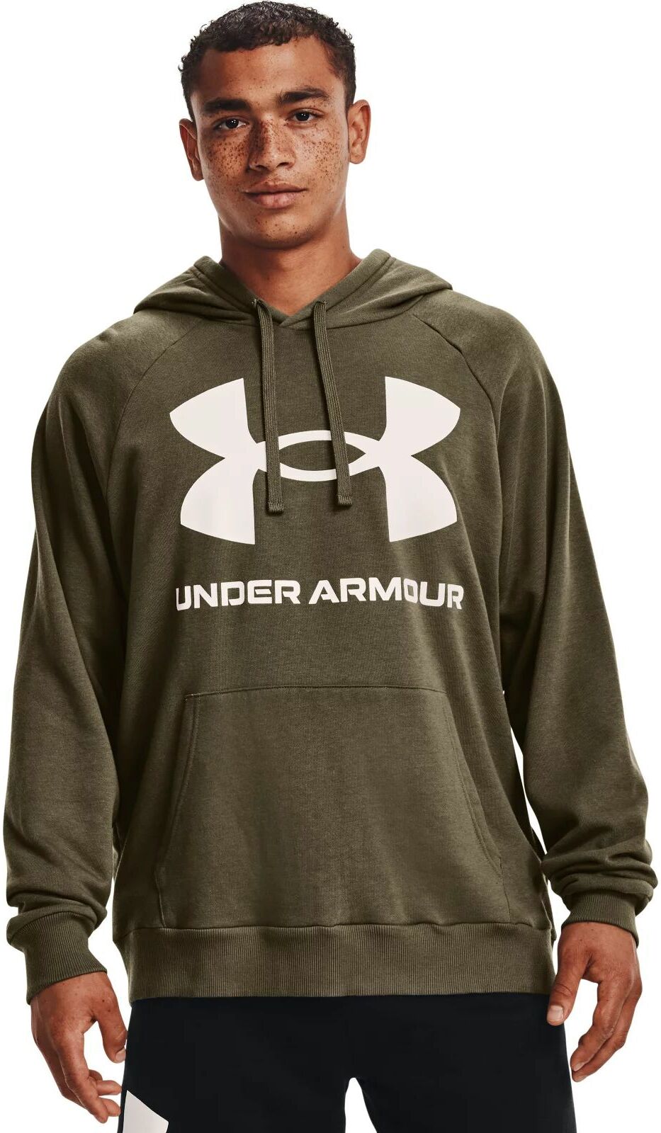 фото Лонгслив мужской under armour 1357093-361 зеленый xlt