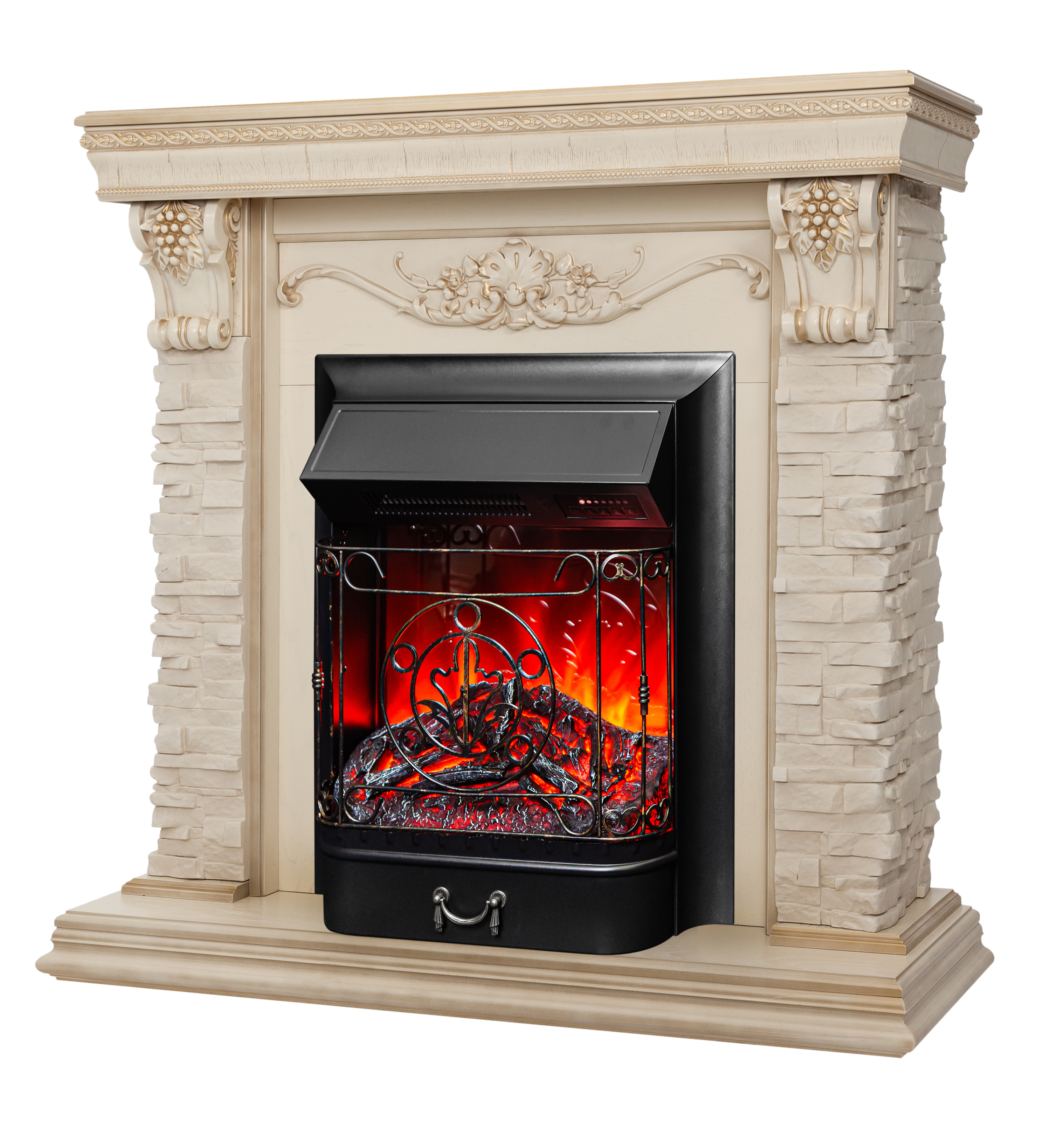 Электрокамин RealFlame Patricia WT с Majestic Lux BL, звук потрескивания дров, пульт ДУ
Электрокамин RealFlame Patricia WT с Majestic Lux BL, звук потрескивания дров, пульт ДУ