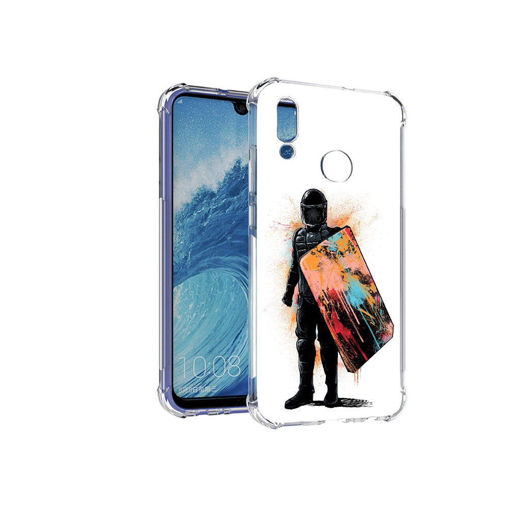Чехол MyPads Tocco для Huawei P Smart (2019) солдат с красочным щитом, Прозрачный, Tocco
Чехол MyPads Tocco для Huawei P Smart (2019) солдат с красочным щитом, Прозрачный, Tocco