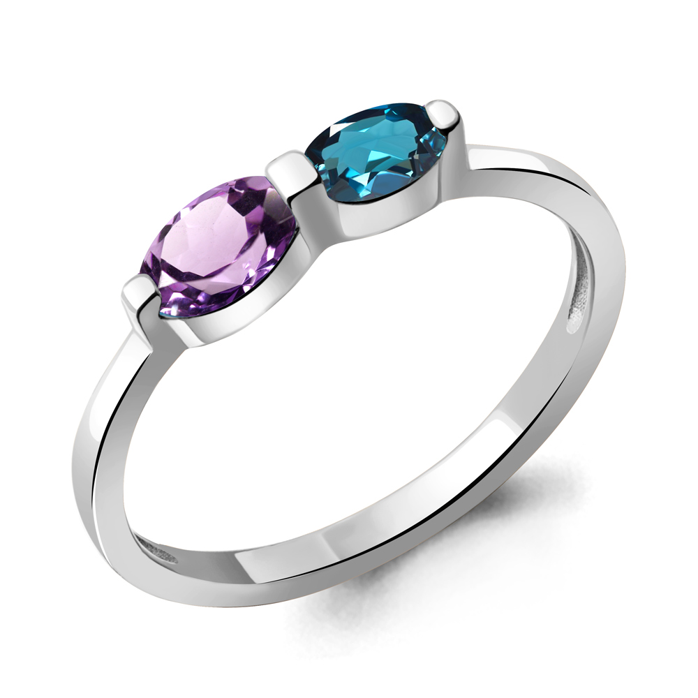 Кольцо из серебра с аметистом\топазом Aquamarine Aquamarine 6961932_925_р р, 6961932_925_р
Кольцо из серебра с аметистом\топазом Aquamarine Aquamarine 6961932_925_р р, 6961932_925_р