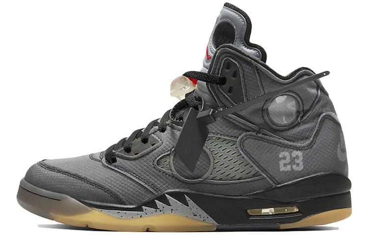 Кроссовки унисекс Jordan OFF-WHITE x Air Jordan 5 Retro SP серые 45 EU, Серый, OFF-WHITE x Air Jordan 5 Retro SP
Кроссовки унисекс Jordan OFF-WHITE x Air Jordan 5 Retro SP серые 45 EU, Серый, OFF-WHITE x Air Jordan 5 Retro SP