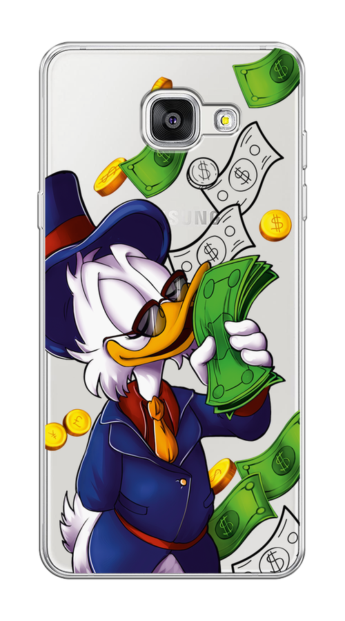 Чехол на Samsung Galaxy A5 2016 "Scrooge McDuck with Money", Синий;зеленый;белый, 20550-6
Чехол на Samsung Galaxy A5 2016 "Scrooge McDuck with Money", Синий;зеленый;белый, 20550-6