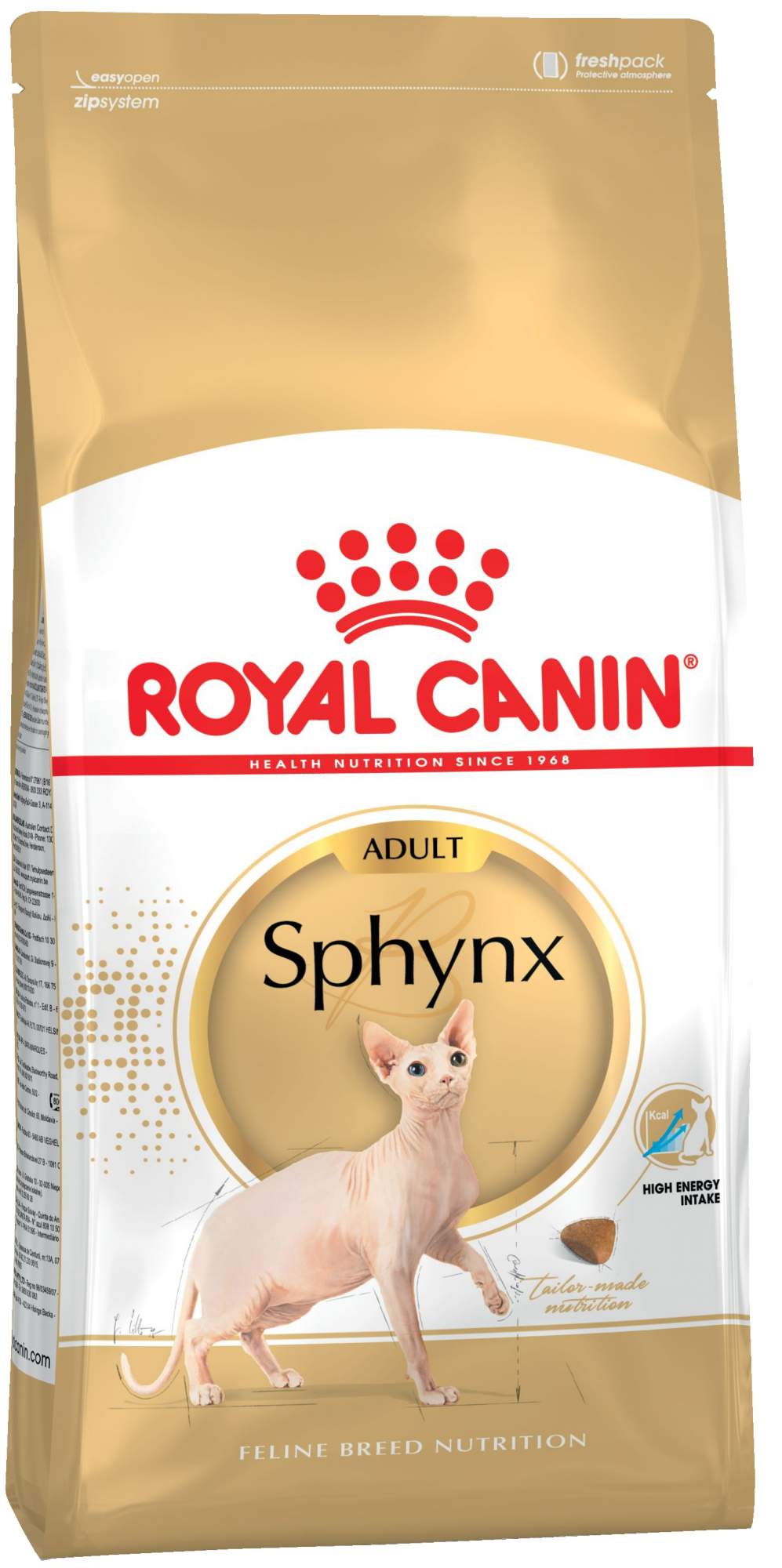 Сухой корм для кошек ROYAL CANIN SPHYNX ADULT для взрослых сфинксов, 12шт по 0,4 кг, 4627109382422
Сухой корм для кошек ROYAL CANIN SPHYNX ADULT для взрослых сфинксов, 12шт по 0,4 кг, 4627109382422