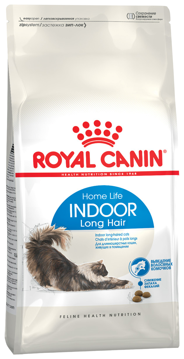ROYAL CANIN ROYAL CANIN INDOOR LONG HAIR для взрослых кошек живущих дома для вывода шерсти, 4627109381029
ROYAL CANIN ROYAL CANIN INDOOR LONG HAIR для взрослых кошек живущих дома для вывода шерсти, 4627109381029