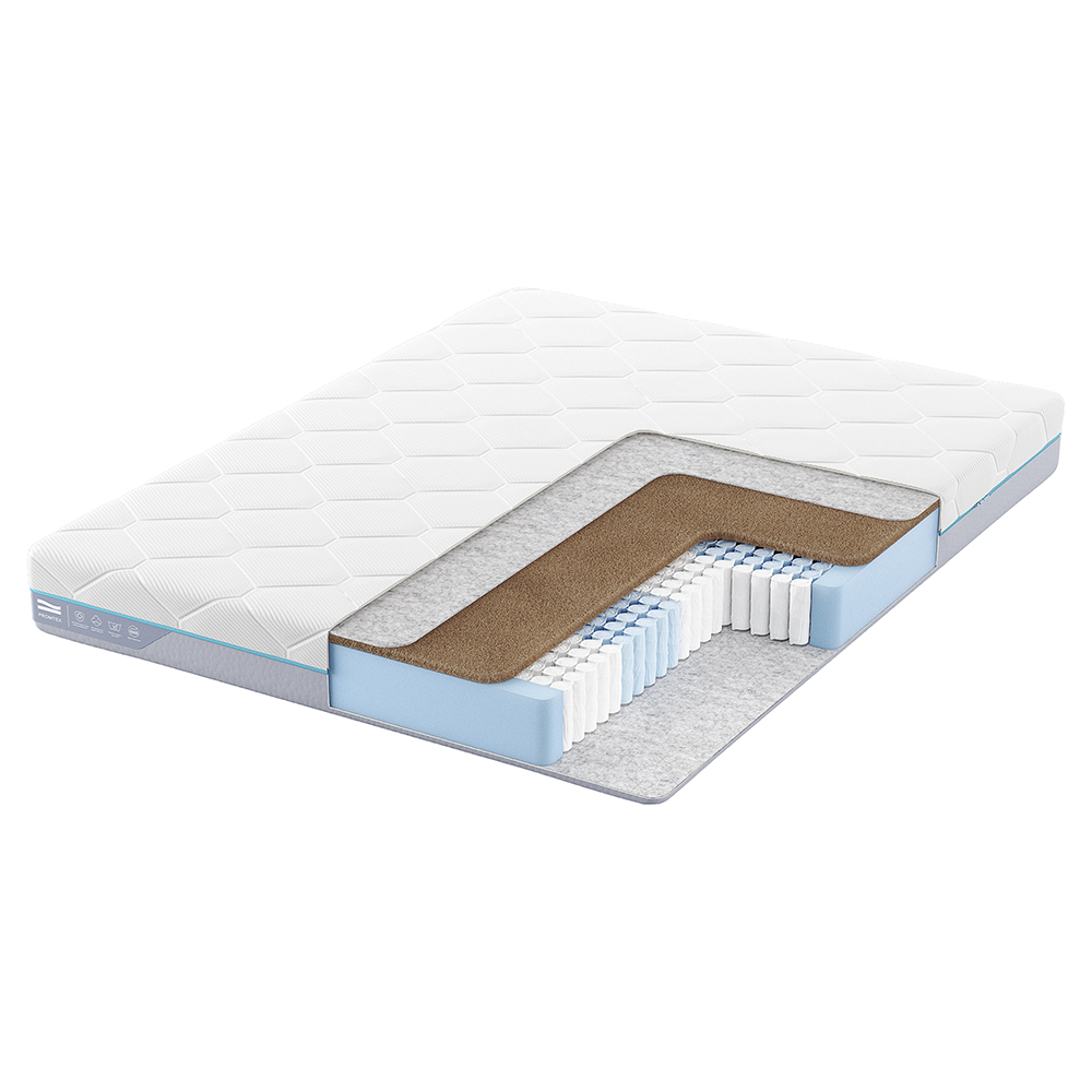 Матрас анатомический Promtex Multipacket Cocos Side 180x200 независимые пружины, Белый, Cocos Side
Матрас анатомический Promtex Multipacket Cocos Side 180x200 независимые пружины, Белый, Cocos Side