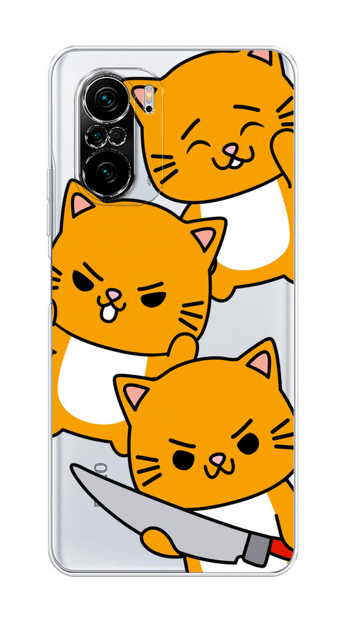 Чехол на Xiaomi Poco F3/Redmi K40/Mi 11i "Опасные котики", Оранжевый;серый;белый, 310950-1
Чехол на Xiaomi Poco F3/Redmi K40/Mi 11i "Опасные котики", Оранжевый;серый;белый, 310950-1