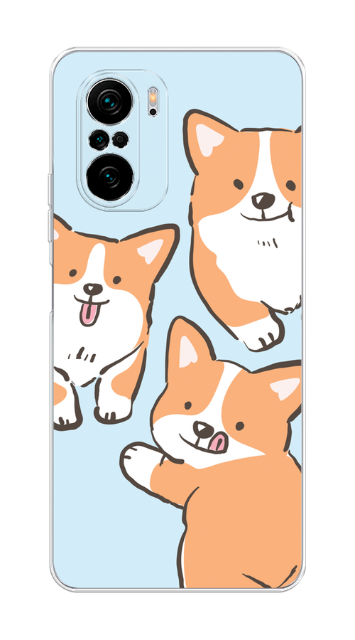 Чехол на Poco F3, Xiaomi Redmi K40/Mi 11i "Милые корги", Бежевый;голубой;коричневый, 310950-1
Чехол на Poco F3, Xiaomi Redmi K40/Mi 11i "Милые корги", Бежевый;голубой;коричневый, 310950-1