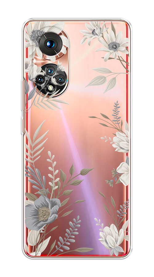 Чехол на Huawei Honor 50/Nova 9 "Цветы сепия", Серый;прозрачный;зеленый;белый, 6106150-1
Чехол на Huawei Honor 50/Nova 9 "Цветы сепия", Серый;прозрачный;зеленый;белый, 6106150-1