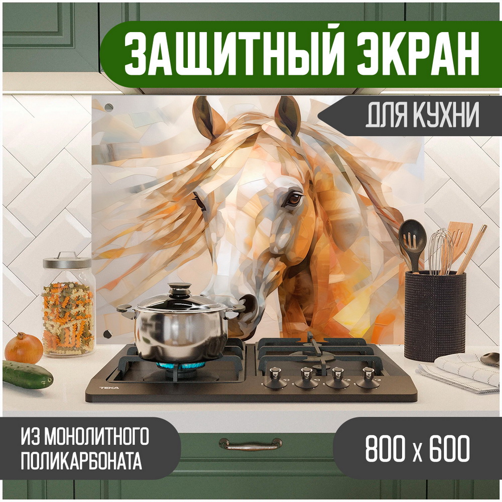 Защитный экран для кухни Teslaplast Лошадь с УФ-печатью 800-030, Бежевый, ЗЭ-Животные-800-030
Защитный экран для кухни Teslaplast Лошадь с УФ-печатью 800-030, Бежевый, ЗЭ-Животные-800-030