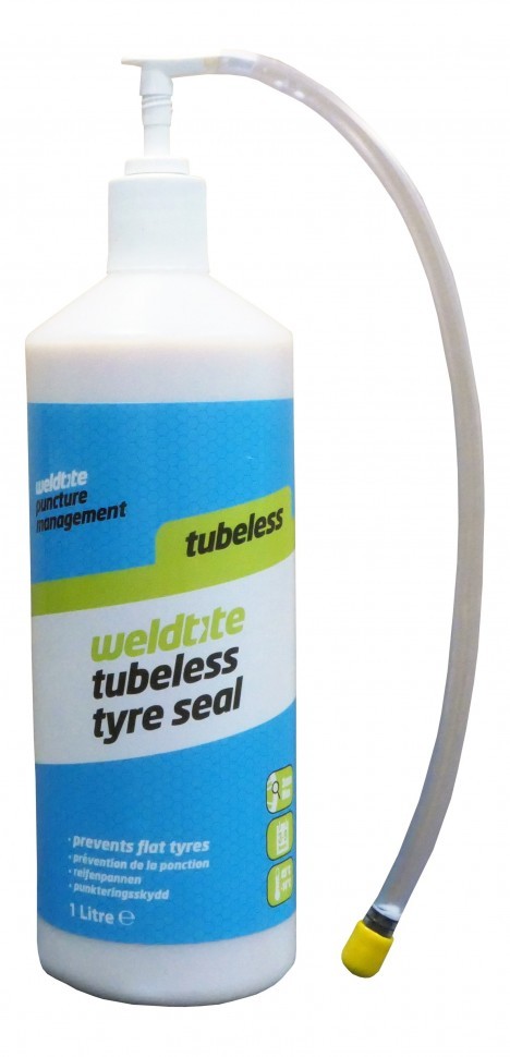 Герметик/антипрокольный WELDTITE TUBELESS TYRE SEALANT для бескамерных покрышек, 1 литр, Прозрачный
Герметик/антипрокольный WELDTITE TUBELESS TYRE SEALANT для бескамерных покрышек, 1 литр, Прозрачный