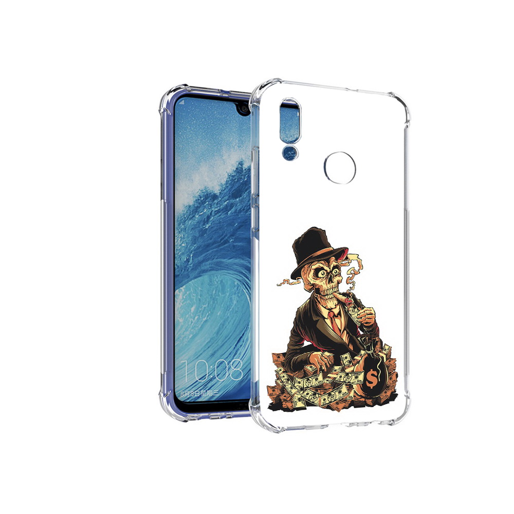 Чехол MyPads Tocco для Huawei P Smart (2019) нарисованный череп с сигаретой, Прозрачный, Tocco
Чехол MyPads Tocco для Huawei P Smart (2019) нарисованный череп с сигаретой, Прозрачный, Tocco