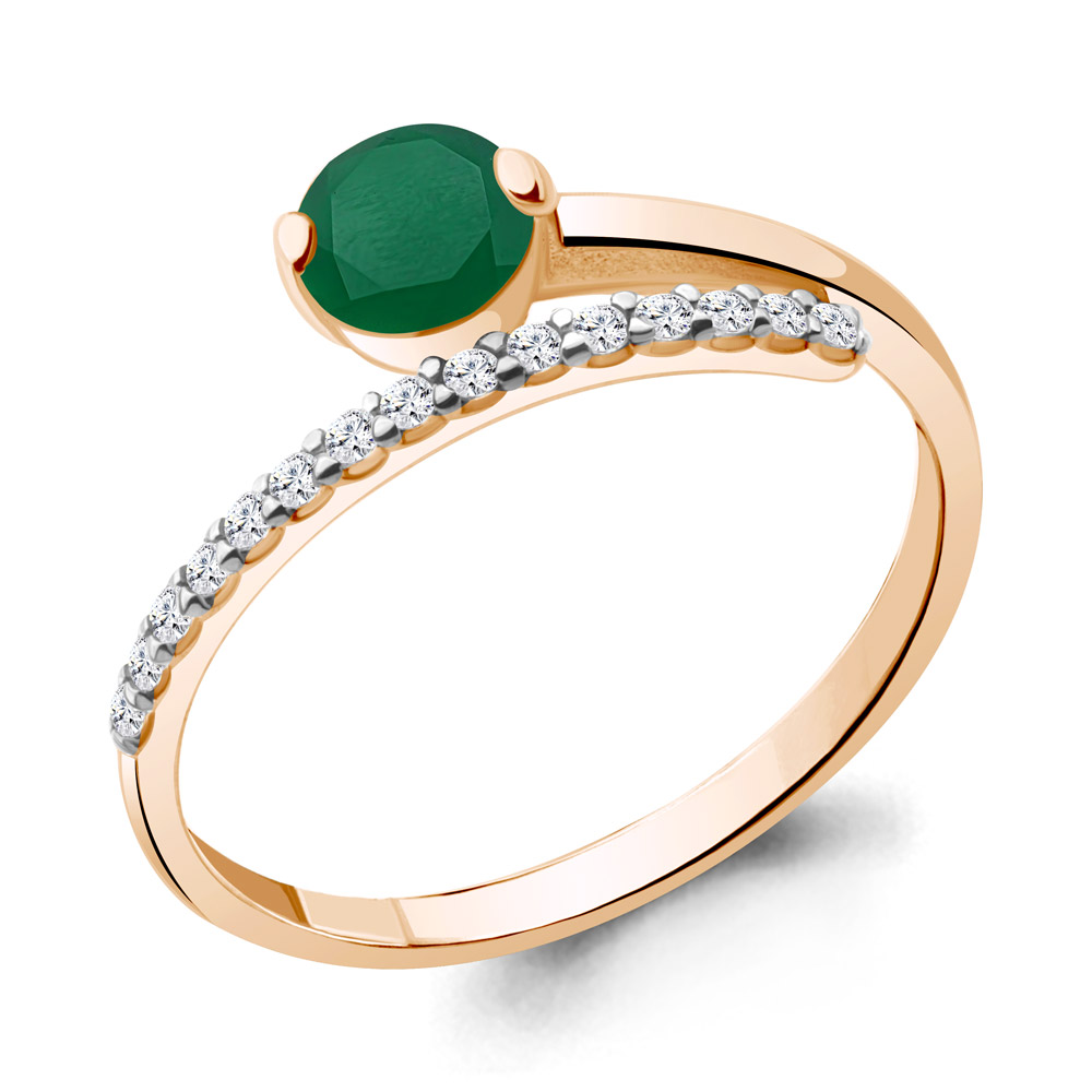 Кольцо из серебра с агатом\фианитом Aquamarine Aquamarine 6961409А_925_з р, 6961409А_925_з
Кольцо из серебра с агатом\фианитом Aquamarine Aquamarine 6961409А_925_з р, 6961409А_925_з